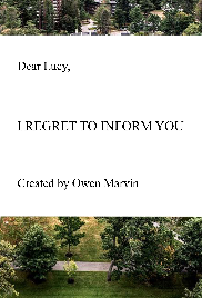 Screenplay Cover Image for I Regret To Inform You>