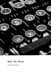 Screenplay Cover Image for Not So Nice>