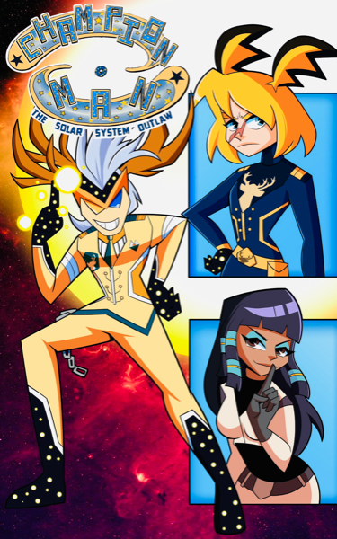 Cover Image for Champion Man, The Solar System Outlaw