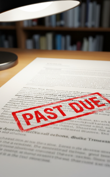 Screenplay Cover Image for Past Due>